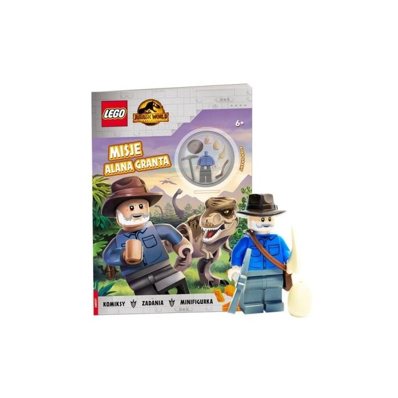 LEGO JURASSIC WORLD MISJE ALANA GRANTA