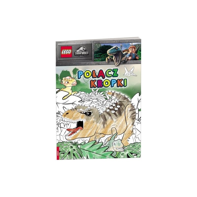 LEGO JURASSIC WORLD POŁĄCZ KROPKI