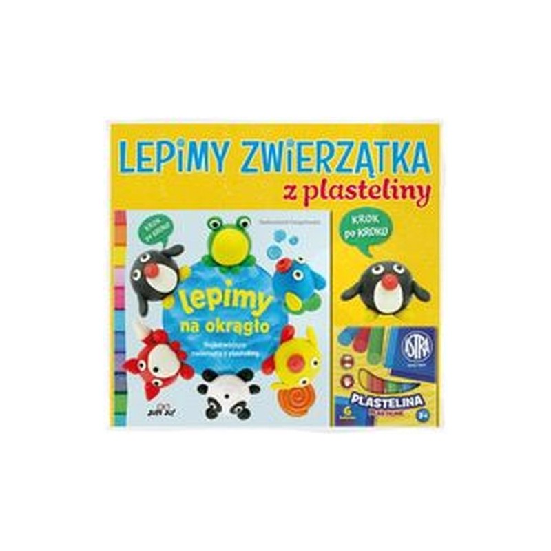 LEPIMY NA OKRĄGŁO NAJŁATWIEJSZE ZWIERZĘTA Z PLASTELINY