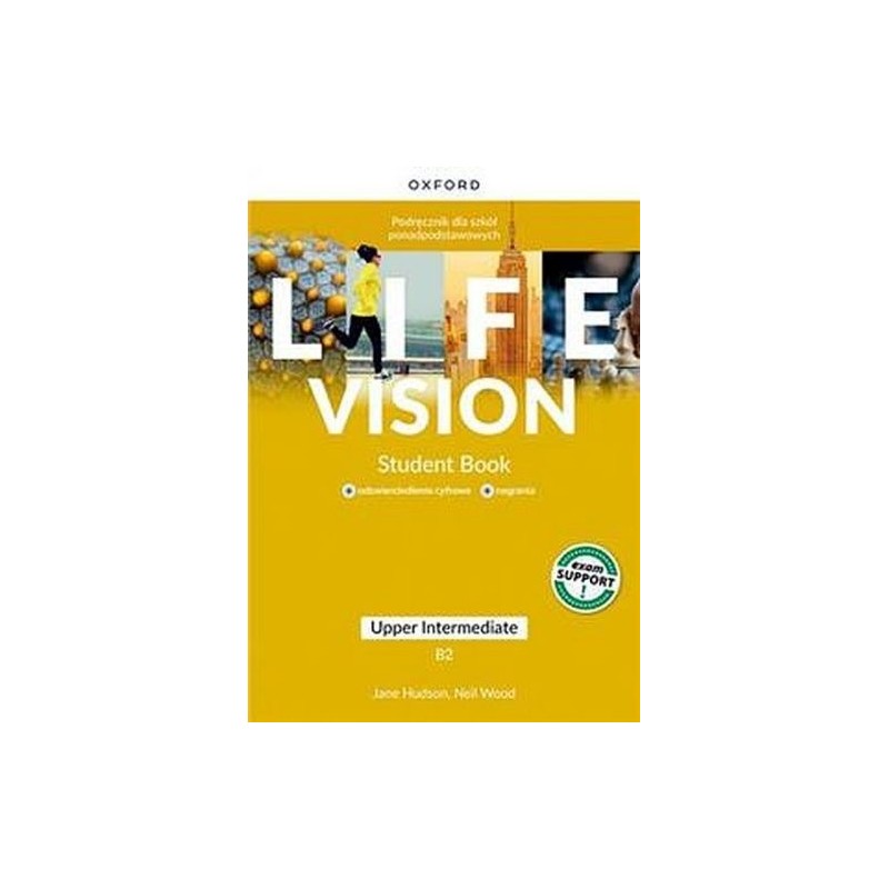 LIFE VISION UPPER-INTERMEDIATE. PODRĘCZNIK + E-BOOK + MULTIMEDIA