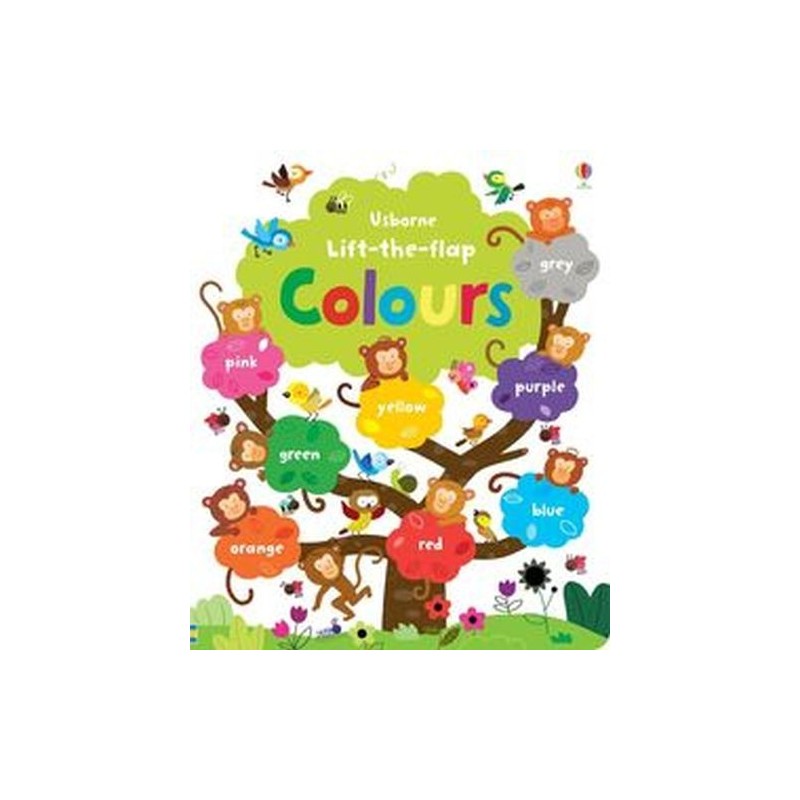 LIFT-THE-FLAP COLOURS BOOK