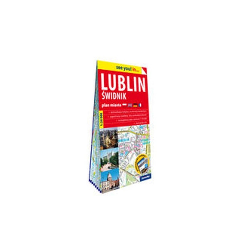 LUBLIN I ŚWIDNIK PLAN MIASTA 1:20 000