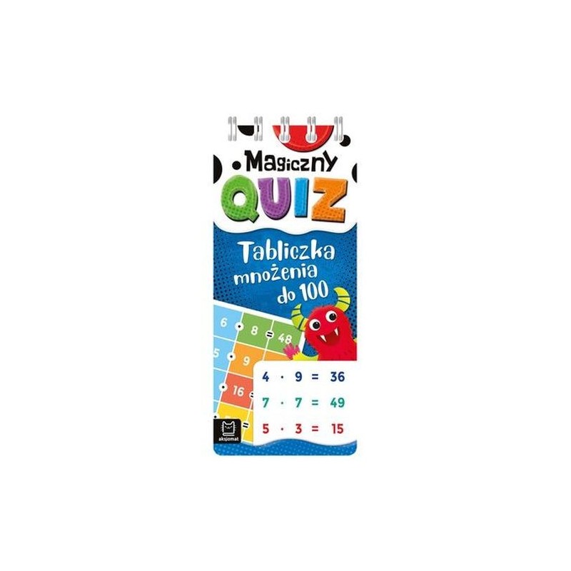 MAGICZNY QUIZ TABLICZKA MNOŻENIA DO 100