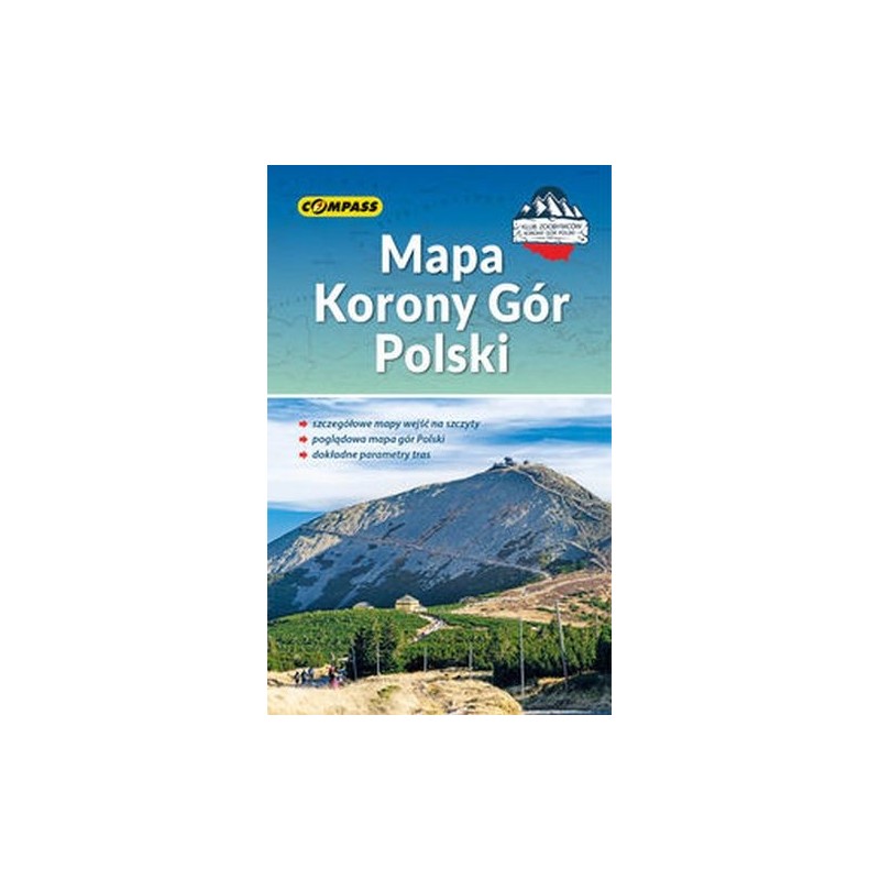 MAPA KORONY GÓR POLSKI