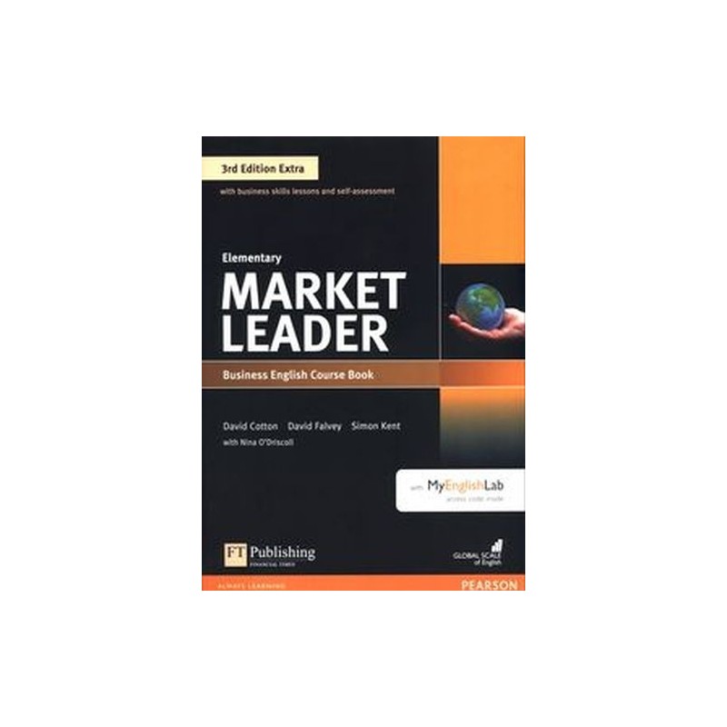 MARKET LEADER 3RD EDITION EXTRA ELEMENTARY COURSE BOOK WITH MYENGLISHLAB + DVD