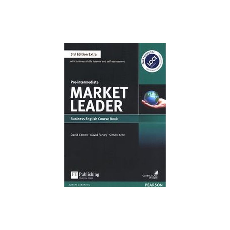 MARKET LEADER 3RD EDITION EXTRA PRE-INTERMEDIATE COURSE BOOK + DVD