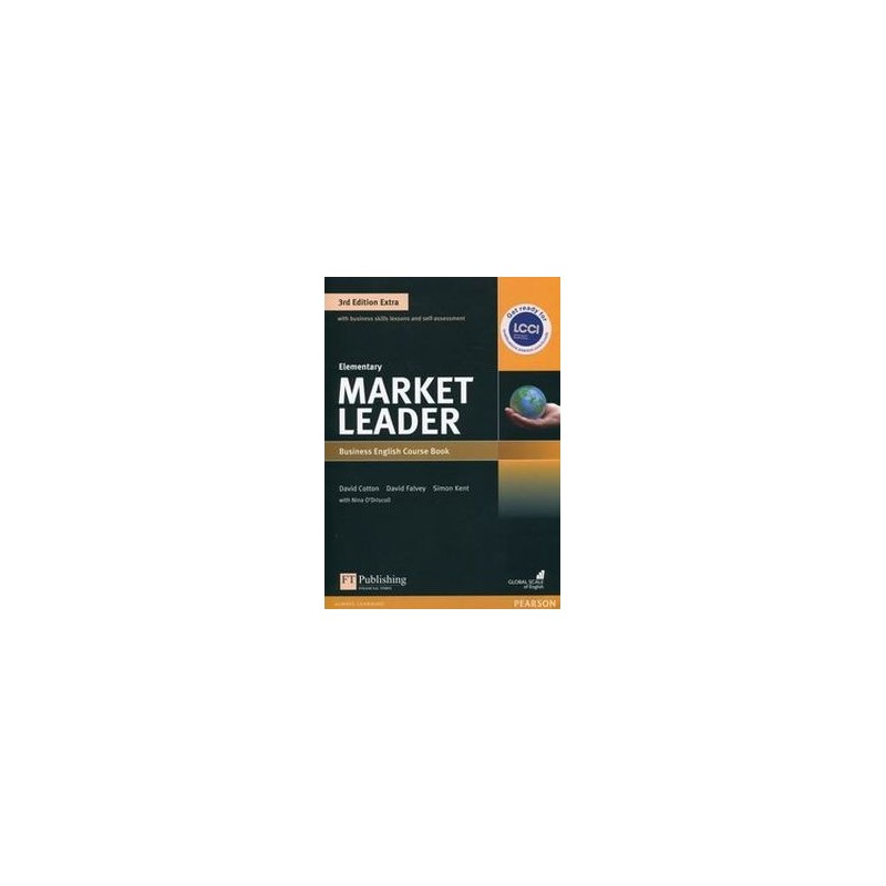 MARKET LEADER ELEMENTARY BUSINESS ENGLISH COURSE BOOK + DVD-ROM