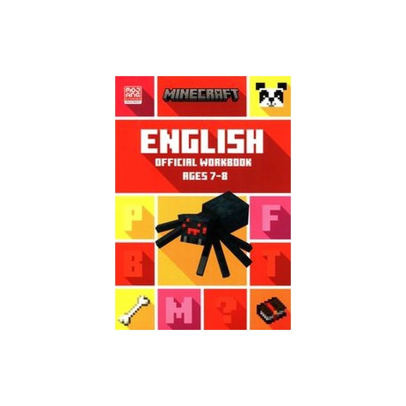 MINECRAFT EDUCATION MINECRAFT ENGLISH AGES 7-8 OFFICIAL WORKBOOK