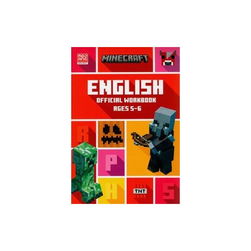 MINECRAFT ENGLISH AGES 5-6 OFFICIAL WORKBOOK