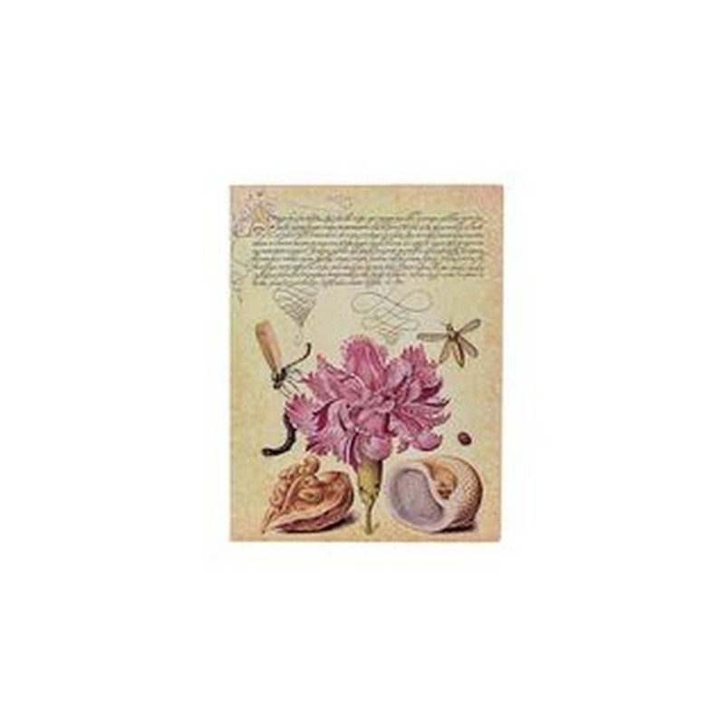 NOTATNIK W LINIE PAPERBLANKS PINK CARNATION ULTRA FLEXI