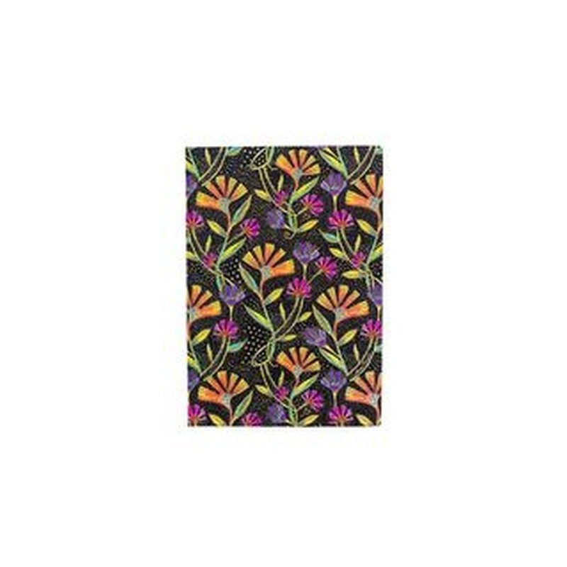 NOTATNIK W LINIE PAPERBLANKS WILD FLOWERS MIDI FLEXI