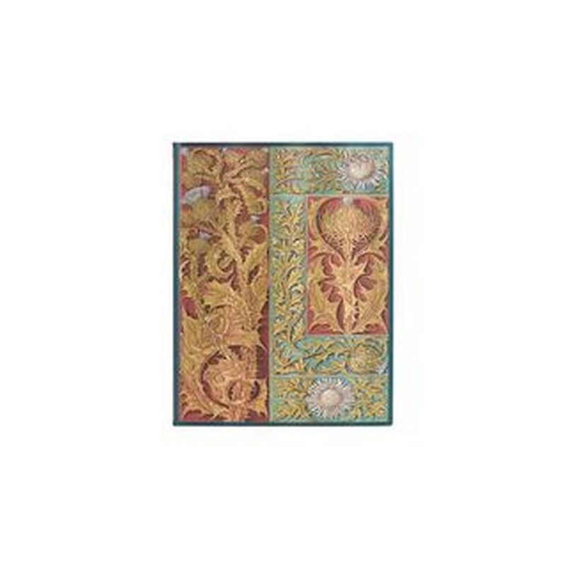 NOTATNIK W LINIE, PAPERBLANKS WILD THISTLE ULTRA FLEXI