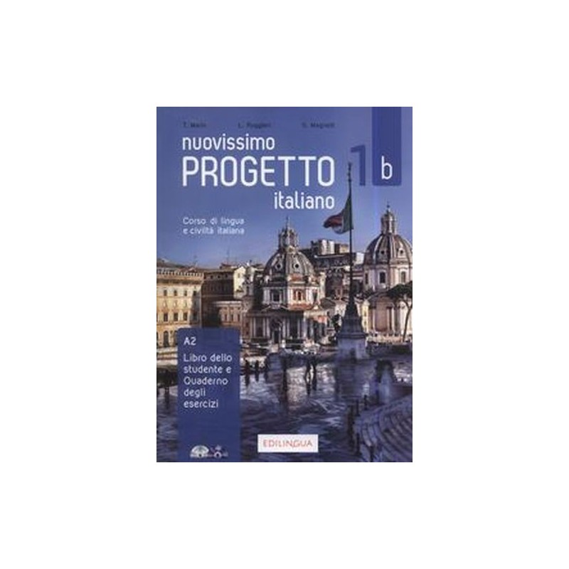 NUOVISSIMO PROGETTO ITALIANO 1B CORSO DI LINGUA E CIVILTA ITALIANA + CD