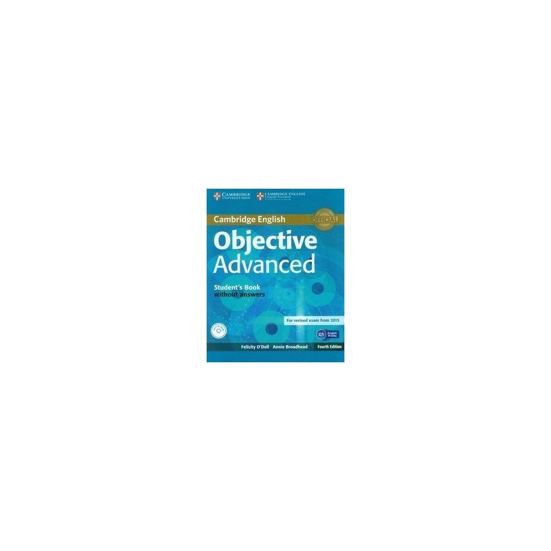 OBJECTIVE ADVANCED STUDENTS BOOK WITHOUT ANSWERS + CD