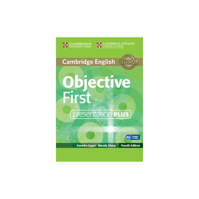 OBJECTIVE FIRST PRESENTATION PLUS DVD-ROM