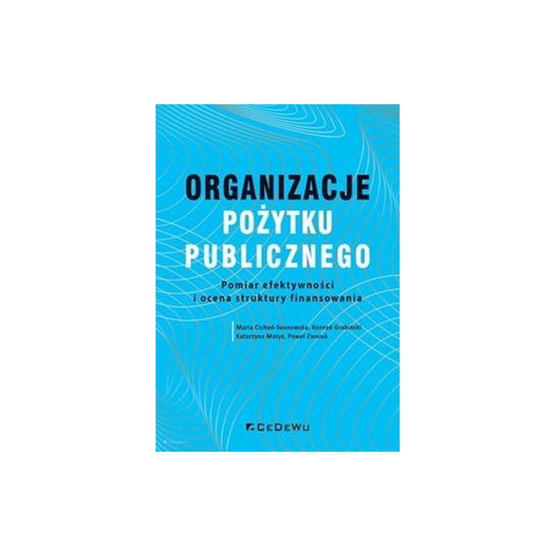 ORGANIZACJE POŻYTKU PUBLICZNEGO