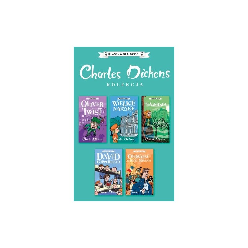 PAKIET CHARLES DICKENS TOMY 1-5