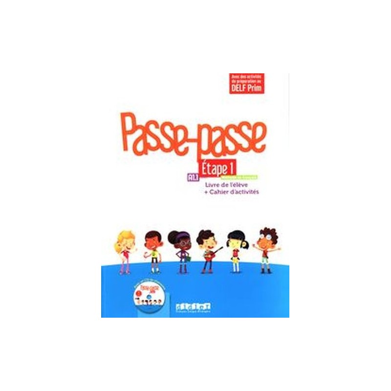 PASSE-PASSE ETAPE 1 LIVRE DE LELEVE + CAHIERDACTIVITES + CD