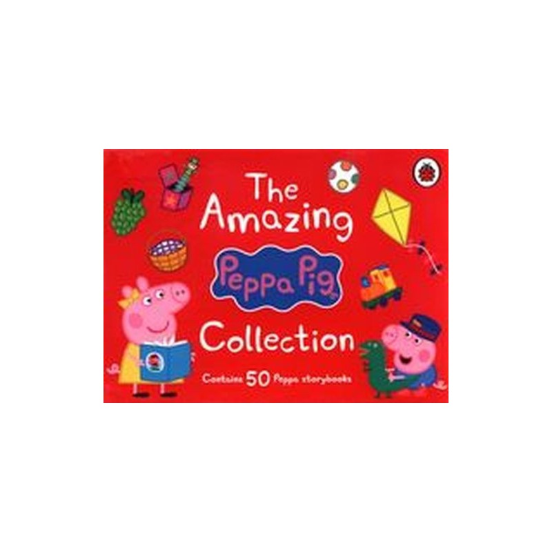 PEPPA PIG THE AMAZING COLLECTION 1-50 RED BOX