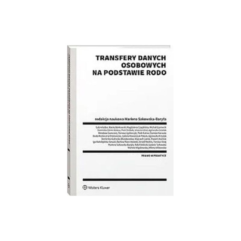 TRANSFERY DANYCH OSOBOWYCH NA PODSTAWIE RODO