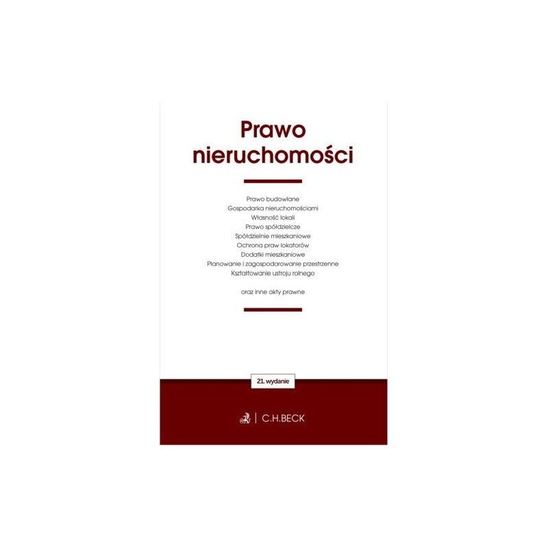 PRAWO NIERUCHOMOŚCI