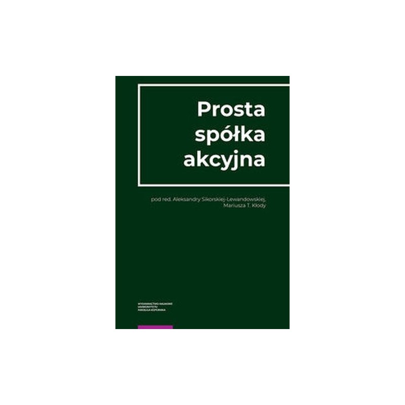 PROSTA SPÓŁKA AKCYJNA