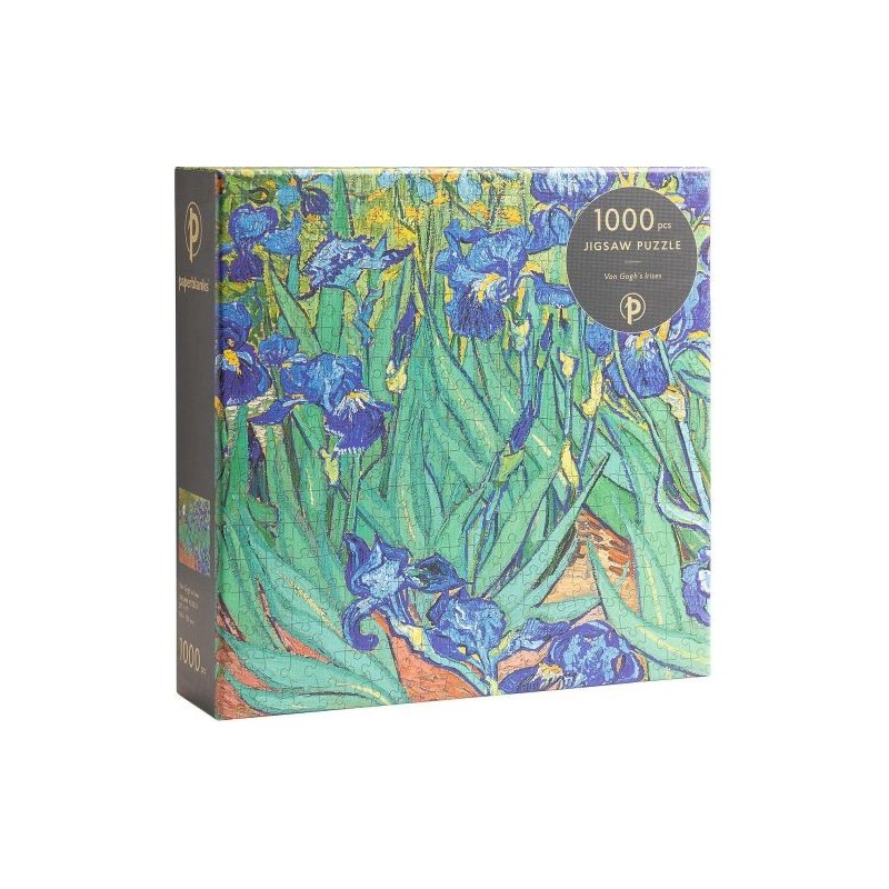 PUZZLE 1000 ELEMENTÓW PAPERBLANKS VAN GOGH?S IRISES PUZZLE