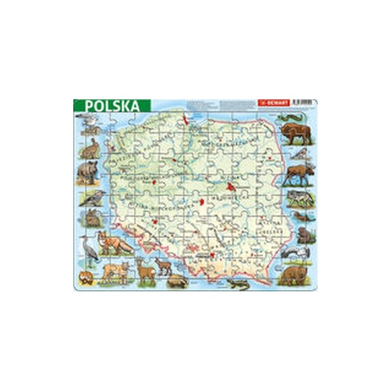 PUZZLE RAMKOWE POLSKA FIZYCZNA