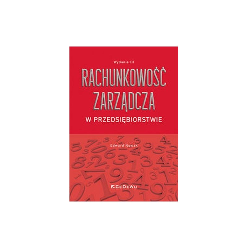 RACHUNKOWOŚĆ ZARZĄDCZA W PRZEDSIĘBIORSTWIE