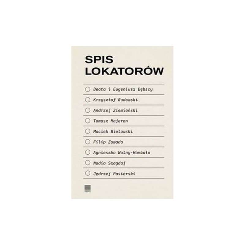 SPIS LOKATORÓW