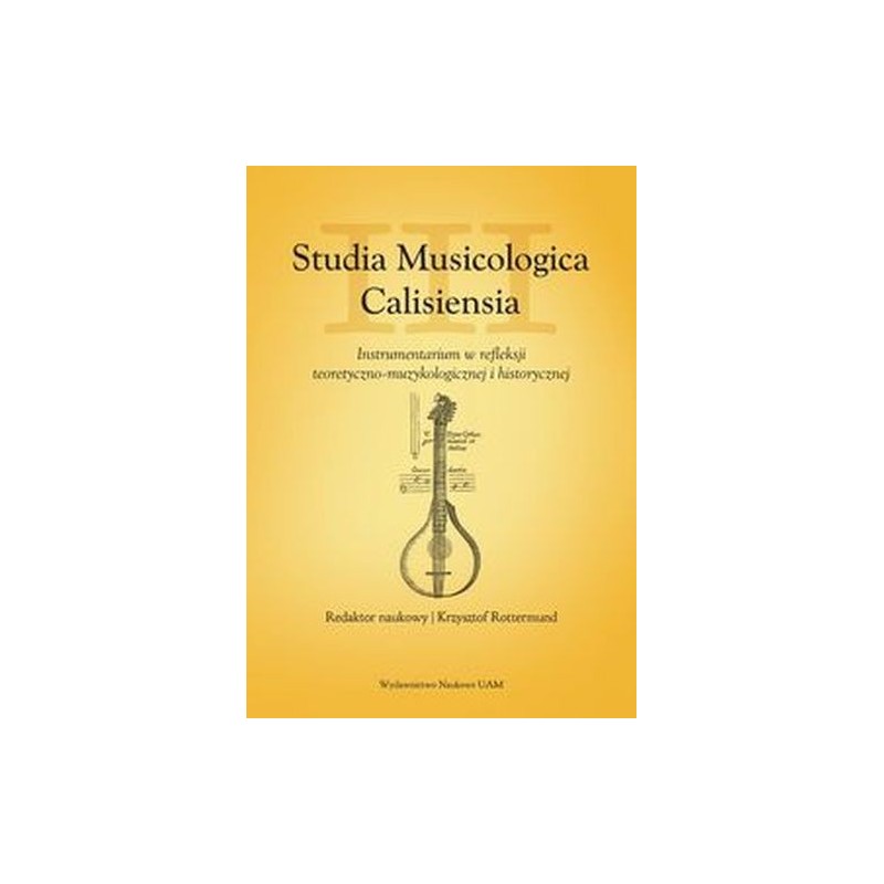 STUDIA MUSICOLOGICA CALISIENSIA TOM 3