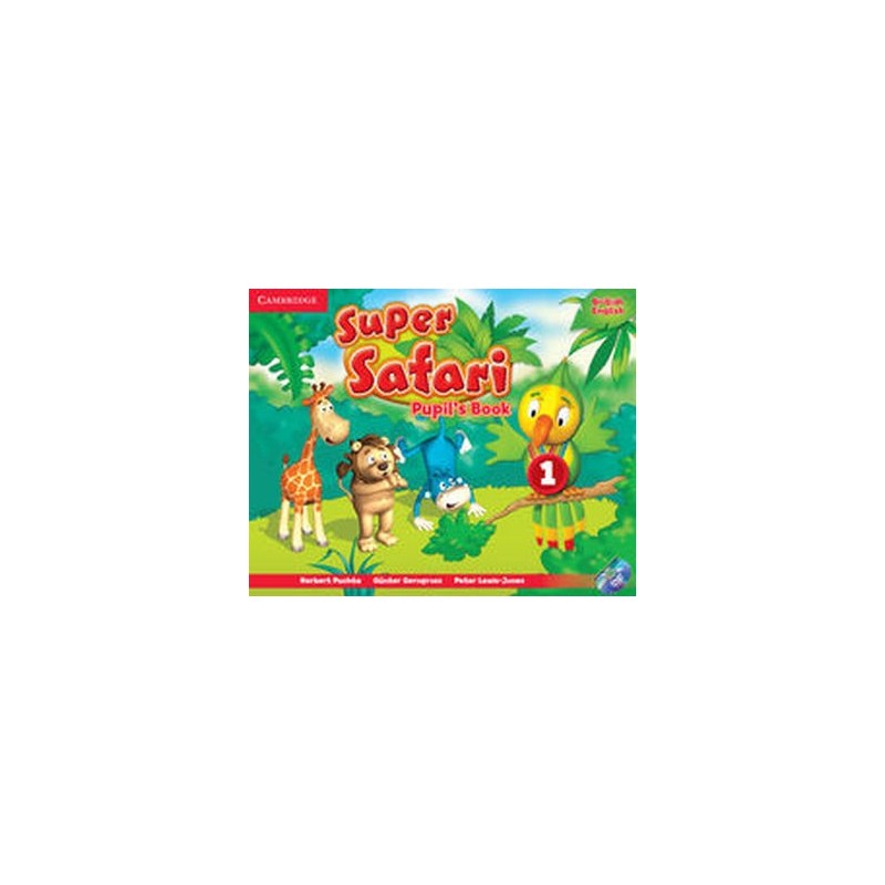 SUPER SAFARI 1 PUPILS BOOK + DVD