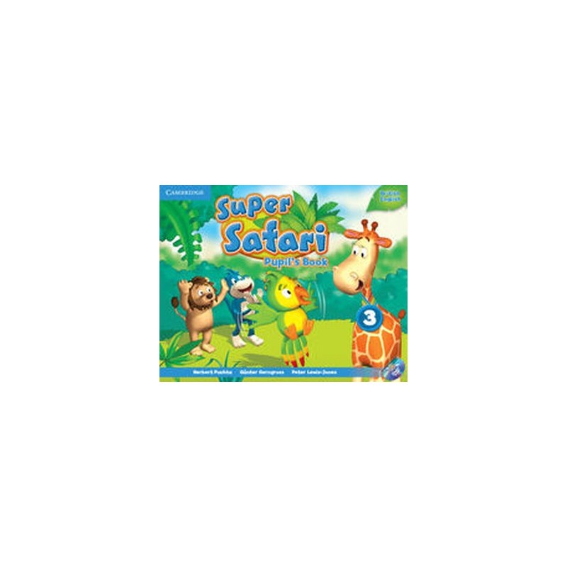 SUPER SAFARI 3 PUPILS BOOK + DVD