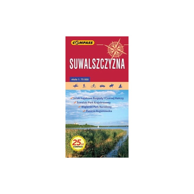 SUWALSZCZYZNA 1:75 000