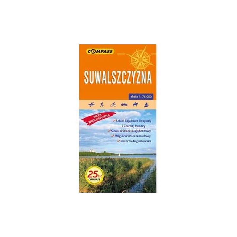 SUWALSZCZYZNA 1:75 000