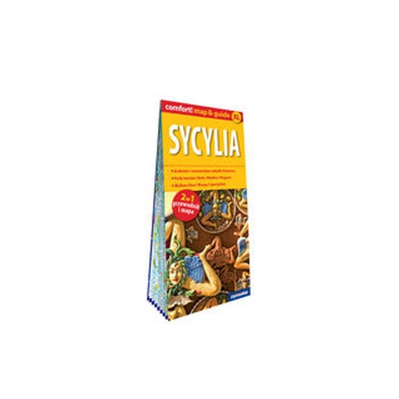 SYCYLIA LAMINOWANY MAPGUIDE 2W1 PRZEWODNIK I MAPA)