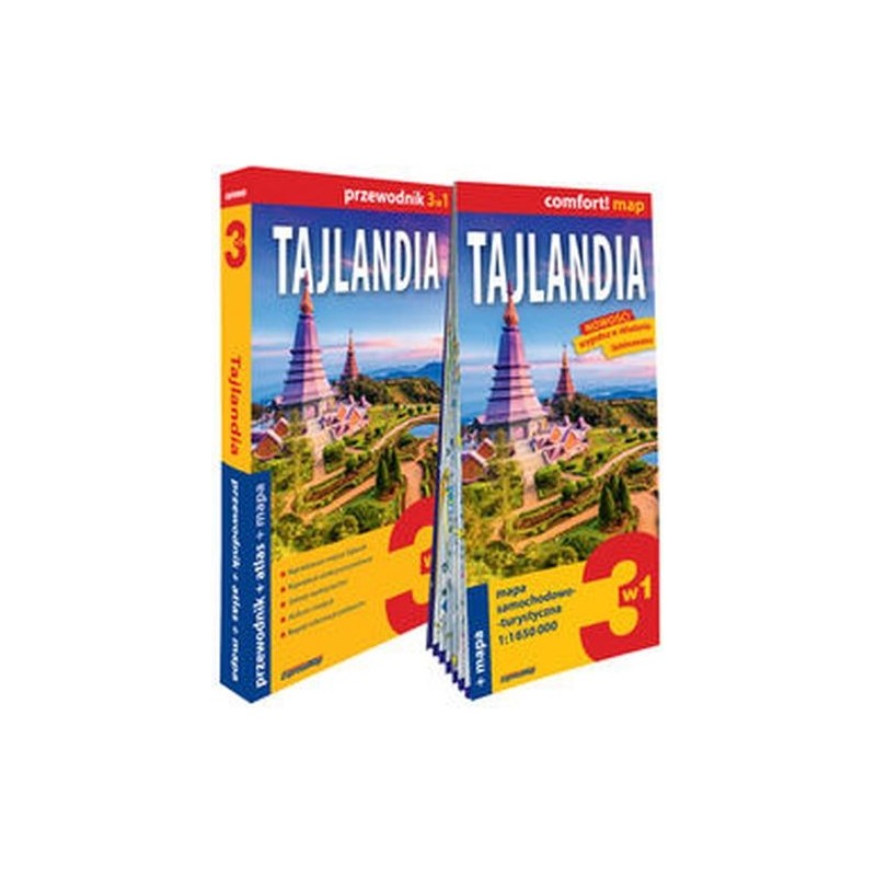 TAJLANDIA 3W1 PRZEWODNIK + ATLAS + MAPA