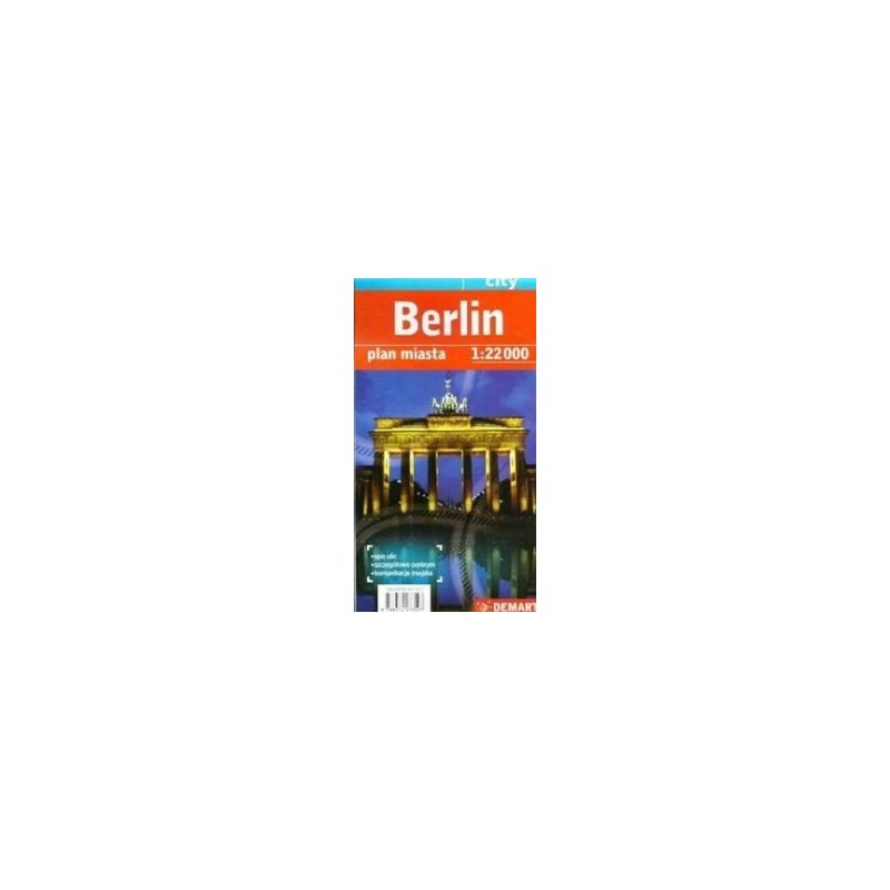 BERLIN PLAN MIASTA 1:22 000