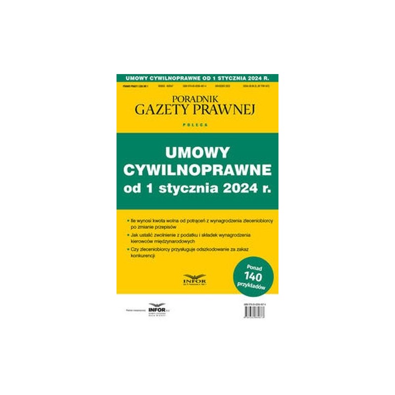 UMOWY CYWILNOPRAWNE OD 1 STYCZNIA 2024 R.