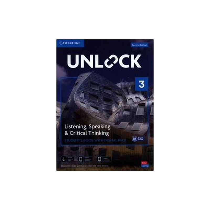 UNLOCK 3 LISTENING, SPEAKING AND CRITICAL THINKING STUDENTS BOOK WITH DIGITAL PACK