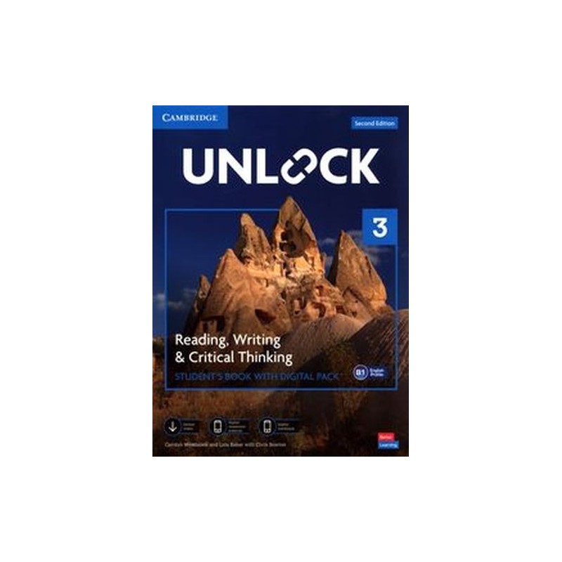 UNLOCK 3 READING, WRITING AND CRITICAL THINKING STUDENTS BOOK WITH DIGITAL PACK