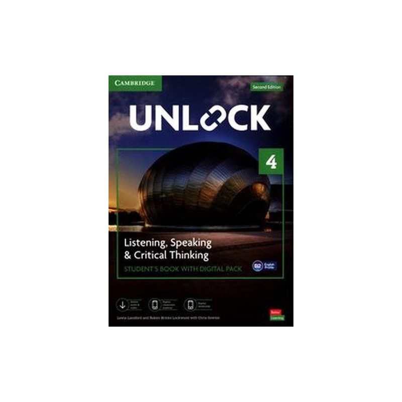 UNLOCK 4 LISTENING, SPEAKING  CRITICAL THINKING STUDENTS BOOK WITH DIGITAL PACK