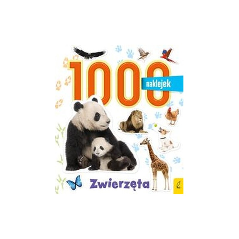 1000 NAKLEJEK ZWIERZĘTA