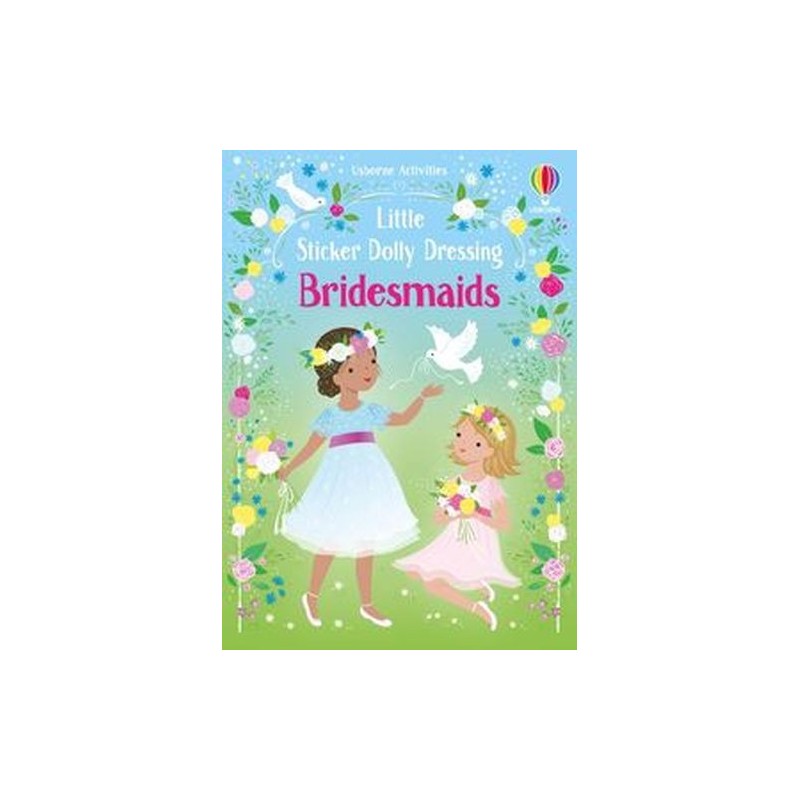 LITTLE STICKER DOLLY DRESSING BRIDESMAIDS