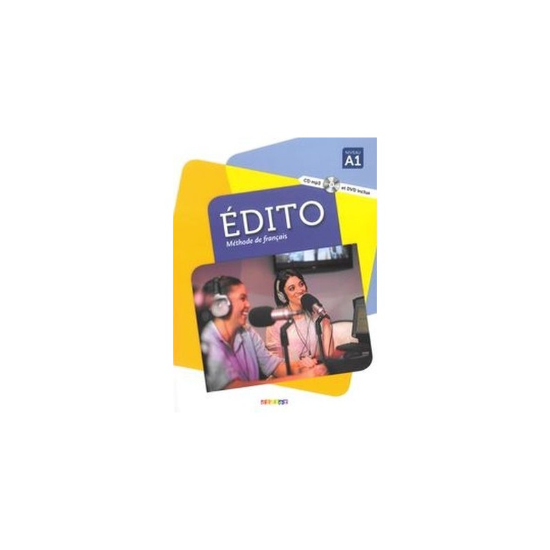 EDITO A1 PODRĘCZNIK+CDMP3+DVD