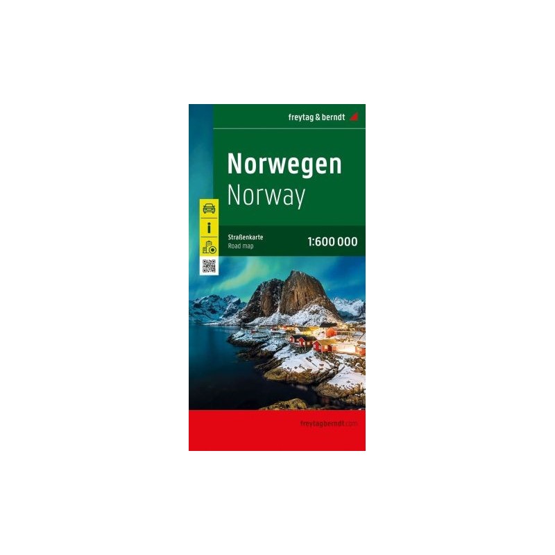 MAPA NORWEGIA 1:600 000 FB