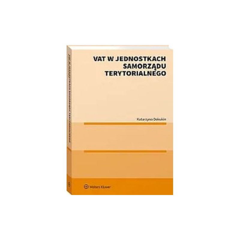 VAT W JEDNOSTKACH SAMORZĄDU TERYTORIALNEGO