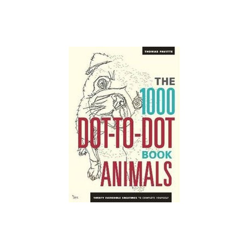 THE 1000 DOT-TO-DOT BOOK ANIMALS