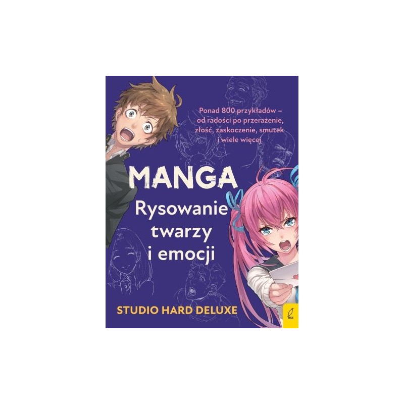 MANGA RYSOWANIE TWARZY I EMOCJI