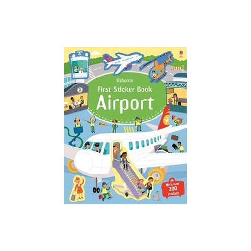 AIRPORT FIRST STICKER BOOKS